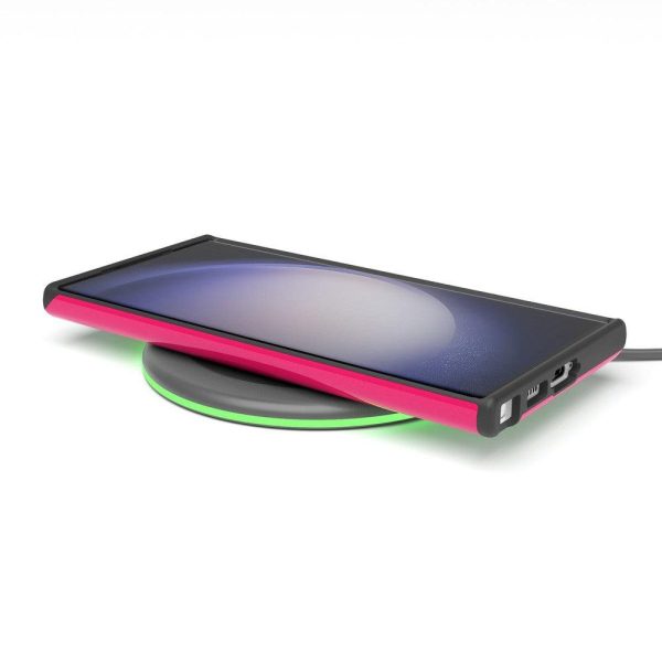Think Pink | Solid Neon Pink Samsung Case Hot on Sale - Image 5