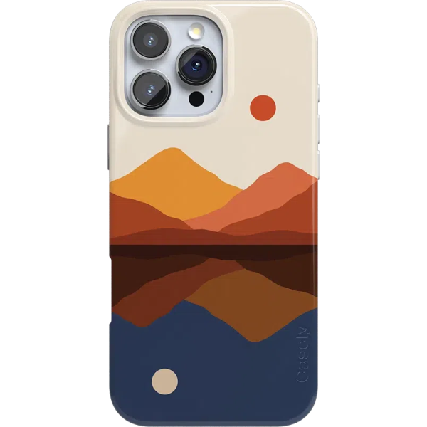 Opposites Attract | Day & Night Colorblock Mountains Case Discount