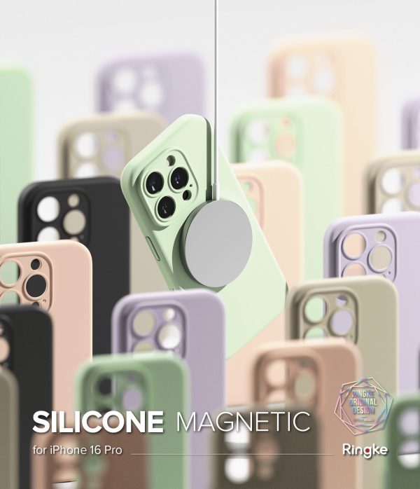 iPhone 16 Pro Case | Silicone Magnetic Sale - Image 2