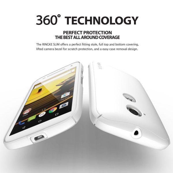 Moto E 2015 (2nd Gen.) Case | Slim - Black Online - Image 4