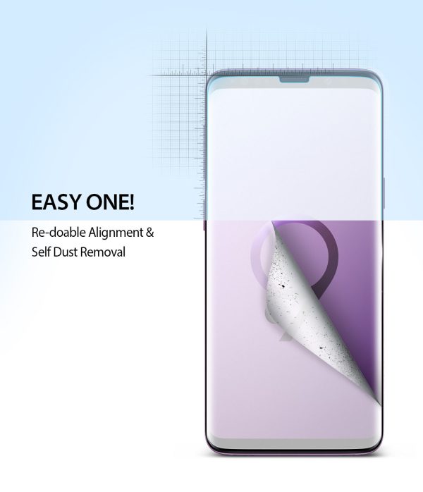 Galaxy S9 Screen Protector | Dual Easy Film Hot on Sale - Image 4