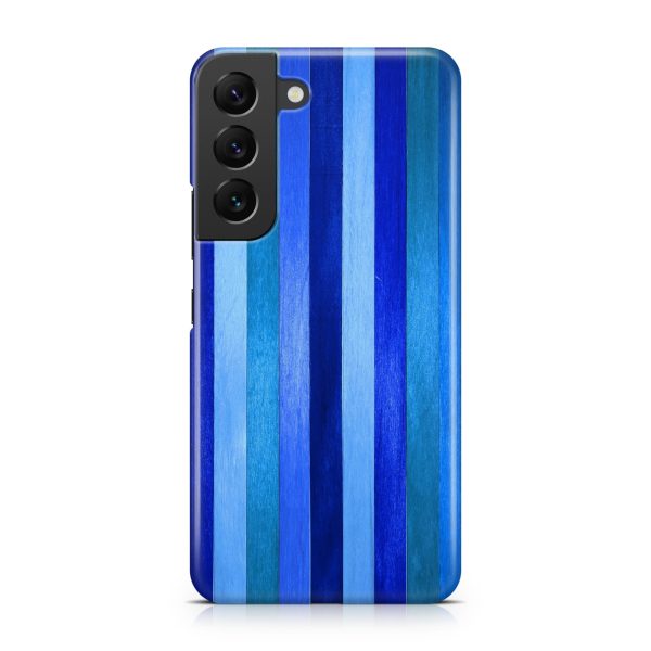 Blue Wood Fence - Samsung Cheap