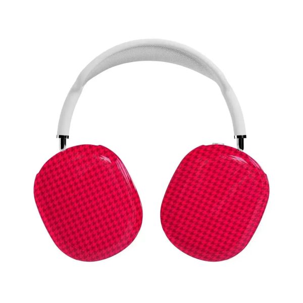 Best Dressed | Red Houndstooth AirPods Max Case on Sale