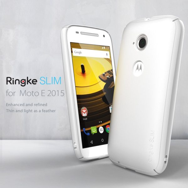Moto E 2015 (2nd Gen.) Case | Slim - Black Online - Image 2
